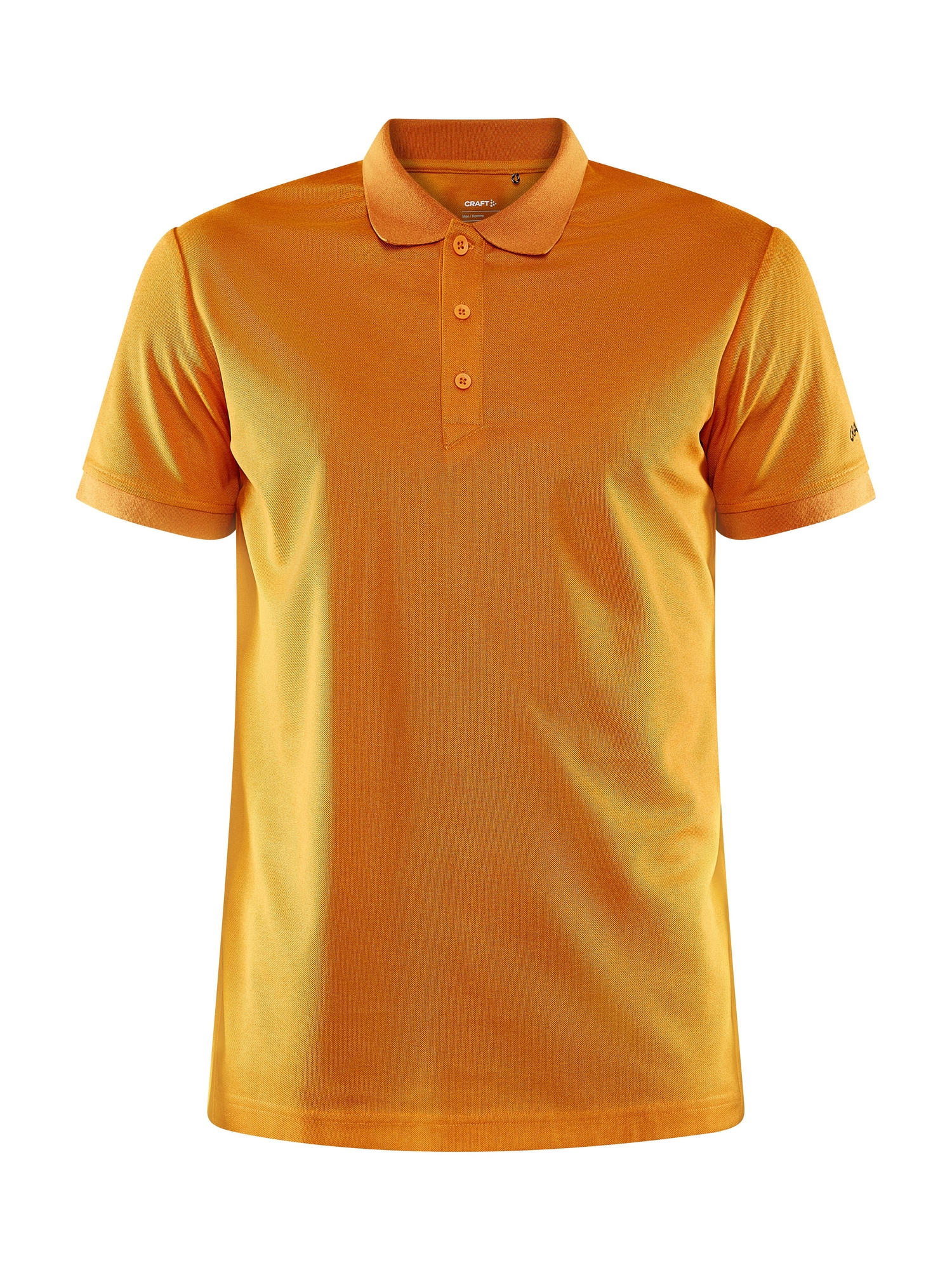 Polo sport publicitaire homme polyester recyclé - CRAFT Tiger melange